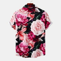 Zermoge Bluzes Majice za muškarce na čišćenju Prodaja Muškarci Ležerne prilike za ispis Cvjetni kratki