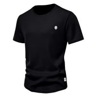 SDJMA MENS Hipster Hip Hop Sve preko grafičke majice Majica Muška majica s kratkim rukavima Solidna modna košulja za košulju s košuljama