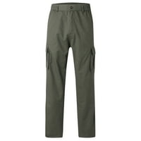 Leey-World Dukset za muškarce Ljetne casual sportske kratke hlače od čvrste džepove Boja hlače Muške
