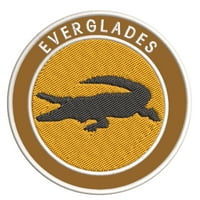 Istražite Nacionalni park Everglades 3.5 Vezeni patch gvožđe ili šivanje Explorer serije Suvenir