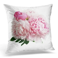 Šareno gomilo Pink Peony cvijet bijelog zelenog prekrasnog bacanja jastučni jastuk jastuk na kauč na