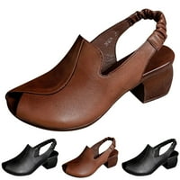 DMQupv ženske cipele široka širina ležerna ljeta Nova uzorka modna jednostavna čvrsta boja Komforne