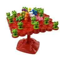 Kotyreds Montessori Frog Balance Tree Board Game Puzzle Kids Math igračke za 2- igrače