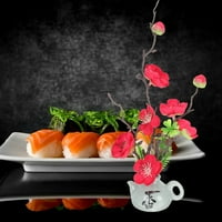 Etereauty Sashimi Plum Cvjetni dekor Cold Clower ornament Sushi ploča cvjetni ukras