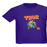 Cafepress - Thor Slam Kids Dark Majica - Dječja tamna majica