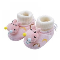 Baby Unise Slatke životinjske čizme, meko toplije neklizajuće čarape za plijene za dječake za dječake