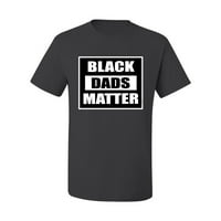 Divlji Bobby, crne tate su važni crni ponos grafički tee, ugljen, X-veliki