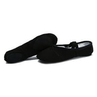 WAZSHOP Unise vježbanje cipela Split Sole Plesni cipele Balet Papuče Udobne platnene Slike Stanovi Žene