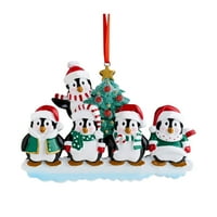 Božićni ukrasima XmasKamily Dekoracija Obiteljski odmor ukras ukrase ukrasa personalizirani kućni dekor