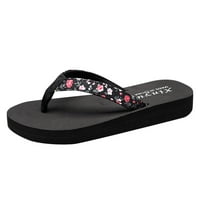 Flip Flops za žene sklizačke cipele sandale za plažu sandale etničke ženske ravne boemske stile ženske