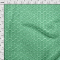 Onuone pamučno kambrično more Zelena tkanina Azijska ukrasna haljina Materijal Tkanina za ispis Tkanina širokog dvorišta