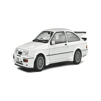 Ford Sierra Cosworth RS500, Diamond White - SOLIDO S - Scale Diecast Model Toy Car