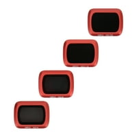 Crveni presvučeni filteri Postavljeni za zračni drono, brzi dezasant dizajn filtra za crveni obloženi