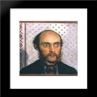 Portret Williama Michael Rossetti by LAMPLYMT Framed Art Print Ford Mado Brown