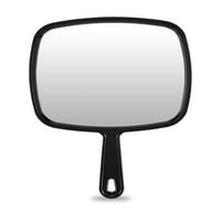 Profesionalni salon kose Nicole Fantini Veliki ručni ogledalo W Ručka širokog ugla brijača Frizers ogledalo