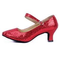 Ženske cipele s visokim potpeticama Glitter Dance Cipele Ženske dvorane Latin Tango Rumba Plesne cipele