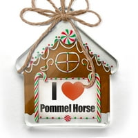 Ornament tiskan jedan oboren volim pommel konjski božićni neonblond