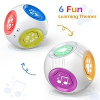 Dvojezično muzičko učenje kocke Toddler Toddler Starost 1