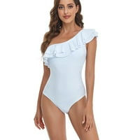 Puawkoer ženski kupaći kostimi predmirnice šuplje kupaći odijela Monokinis bikini i tangi bikini