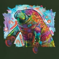 Divlji Bobby Rainbow oslikana manate dean Russo Dizajn životinja za životinje Unise Hoodie dukseri,
