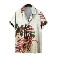 Muška majica 3D ne pozicioniranje Havajska majica kratkih rukava kratkih rukava na plaži Majica Top