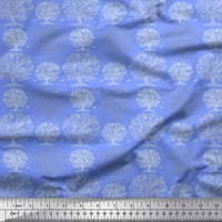 SIMOI svilena tkanina umjetničko drvo ispis tkanina sa dvorištem širom