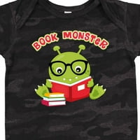 Inktastična knjiga Monster Boy Poklon Baby Boy ili Baby Girl Bodysuit