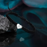 perle za narukvice personalizirana početna narukvica bakrena srca otkače narukvica šarm šarm narukvica