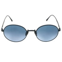 Persol azure gradijent plavi ovalni titanijum ujedinjene sunčane naočale po5001ST 8002Q 51