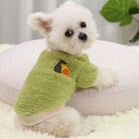Wirlsweal kućna odjeća crtani voćni uzorak za vez drži dobre elastičnosti kućni psi džemper za zimu