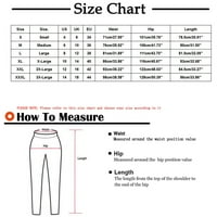 WHLBF Ljesto zazor ženske hlače Brze sušenje modne casual čvrste boje visokih struka teretni pantalone