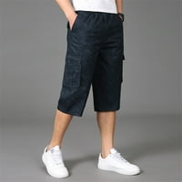 CLLIOS muški teretni kratke hlače opušteni fit multi džepovi kratke hlače Radne taktičke kratke hlače