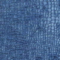 A0151S plavi teksturirani aligator sjajne tkane baršunaste savremene presvlake od dvorišta