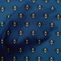 Onuone pamučne kambričke tkanine mali motiv Ikat Ispis tkanina sa širokim dvorištem