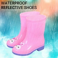 Kpoplk kišne čizme za djevojčice Dječje djece cipele slatka crtana srednja cijevi kišne čizme modne