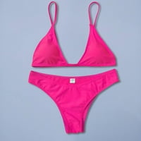 Žene Print Push-up podstavljeni grudnjak plaža Bikini set kupaći kostimi za kupaće odjeće
