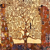 Klimt stabla života - platno ili štampana zidna umjetnost
