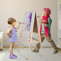 Higoodz drveni dječji umjetnički štapić sa dodacima, all-in-jednom drvenom djetetovom umjetnošću