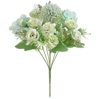 Umitay Prekrasna umjetna svilena lažna cvijeća za vjenčanje Valentines Bouquet Bradal Decor
