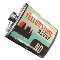 Filk USA Rivers Yellowstone River - Sjeverna Dakota
