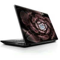 Notebook laptopa Univerzalni kožni naljepnica odgovara 13,3 do 16 apstraktni cvijet ruže