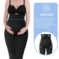 Moly Ženska materinstva Tajice Yoga Hlače trbuh podržava preko trbušnog konture trudnoće nogu