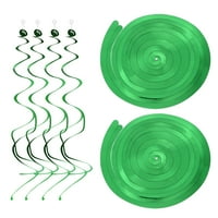 Hawaii viseći spiralni ukras ljetni tematsku spiralni viseći dekor (zelena, torba)