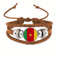 Kamerun Nacionalna zastava Afrika Zemlja narukvica narukvica nakit nakit