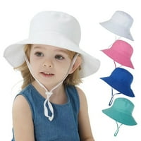 Kašika za čvrste boje šeširi Proljeće ljeto jesenski ribar kapa za dječje dječake Dječje djevojke ,, žuta