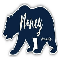 Nancy Kentucky Suvenir Vinil naljepnica za naljepnicu Medvjed dizajn