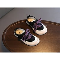 Colisha Girls Boys Flats hodanje platnene cipele Udobne tenisice Dječja mekana potplata casual cipela