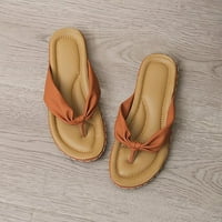 Žene Flip Flops Clip nožni raste ravne sandale Comfy debele dno ljetne papuče Ležerne tanko