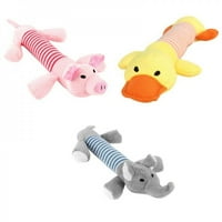 Spree-Pet Squeaky plišane igračke za pse Oblici oblikova škripane plišane žvakačke igračke