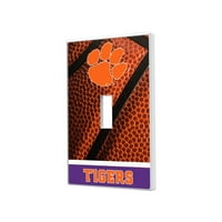 Clemson Tigers Košarka dizajn Jednokrevetna ploča za preklopni prekidač
